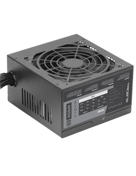 Fuente de alimentación anima apb550/ 550w/ ventilador 12cm/ 80 plus bronze