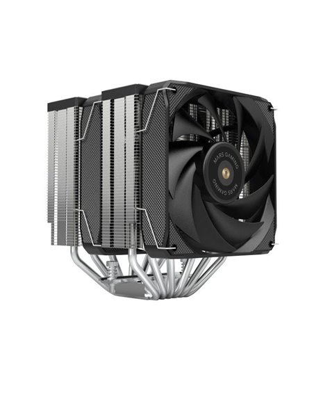 Ventilador con disipador doble mars gaming mcpu-xu6/ 2x 12cm