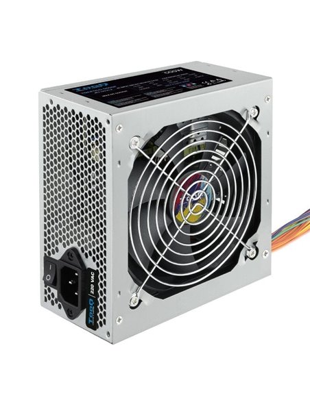 Fuente de alimentación tooq tqapolo-500sp/ 500w/ ventilador 12cm