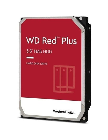 Disco duro western digital wd red plus nas 6tb/ 3.5'/ sata iii/ 256mb