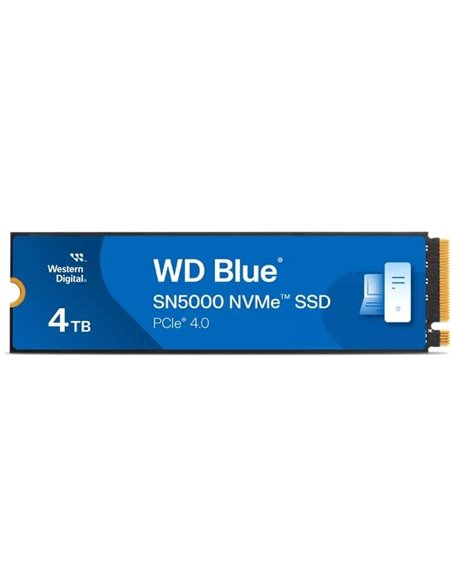 Disco ssd western digital wd blue sn5000 4tb/ m.2 2280 pcie