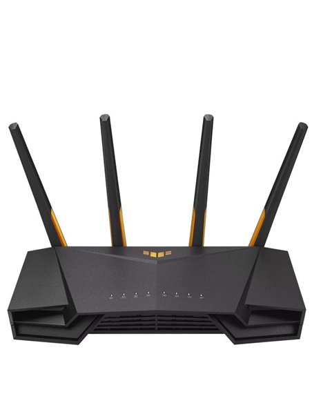Router gaming inalámbrico asus tuf-ax3000 v2/ wifi 6/ 3000mbps/ 2.4ghz 5ghz/ 4 antenas/ wifi 802.11ax/ac/n/a/ - n/b/g