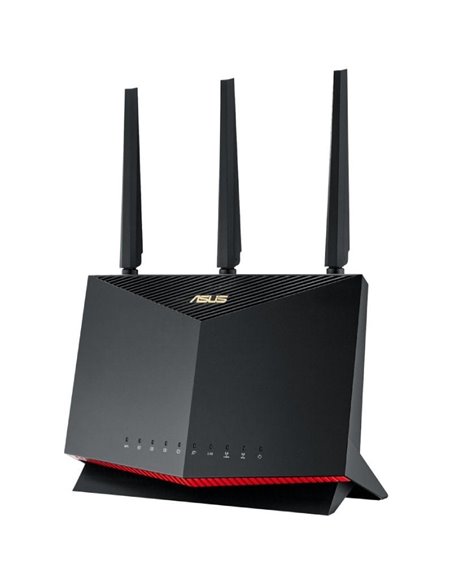 Router gaming inalámbrico asus rt-ax86u pro/ wifi 6/ 5700mbps/ 2.4ghz 5ghz/ 3 antenas/ wifi 802.11ax/ac/n/a/ - n/b/g