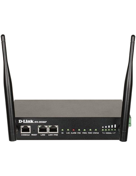 Punto de acceso inalámbrico d-link dis-2650ap 1200mbps/ 2.4ghz 5ghz/ antenas de 3dbi/ wifi 802.11ac/n/b/g