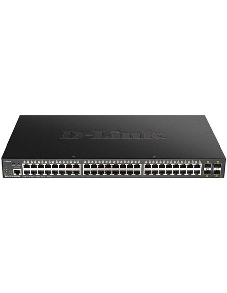 Switch gestionado d-link smart dgs-1250-52xmp 52 puertos/ rj-45 10/100/1000 poe/ sfp