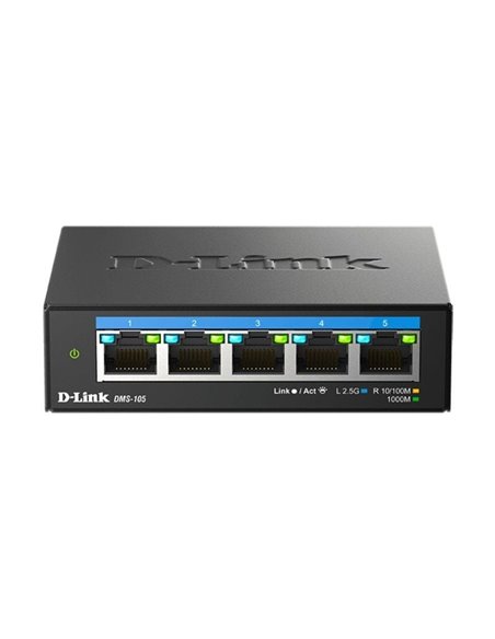 Switch d-link dms-105 5 puertos/ rj-45 10/100/1000