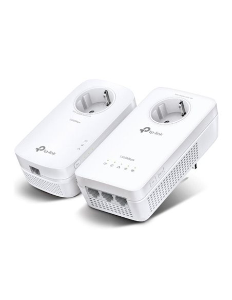 Adaptador powerline tp-link av1300 1300mbps/ alcance 300m/ pack de 2