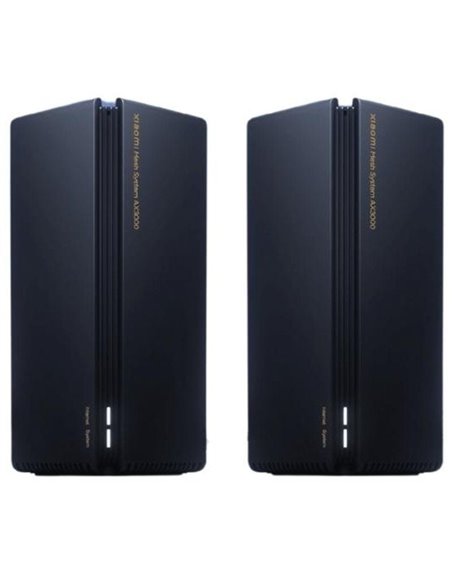 Sistema mesh xiaomi system ax3000 3000mbps/ 2.4ghz 5ghz/ pack de 2