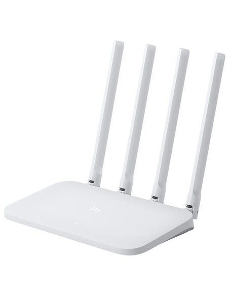 Router inalámbrico xiaomi mi router 4c 300mbps/ 2.4ghz/ 4 antenas/ wifi 802.11b/g/n
