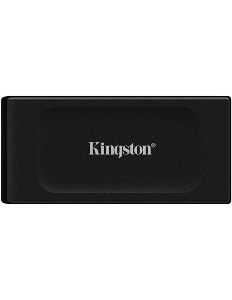 Disco externo ssd kingston xs1000 1tb/ usb 3.2/ negro