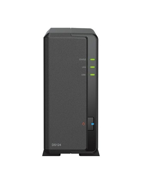 Nas synology diskstation ds124/ 1 bahía 3.5'- 2.5'/ 1gb ddr4/ formato torre