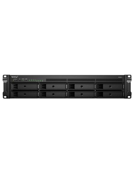 Nas synology diskstation rs1221rp+/ 8 bahías 3.5'- 2.5'/ 4gb ddr4/ formato rack