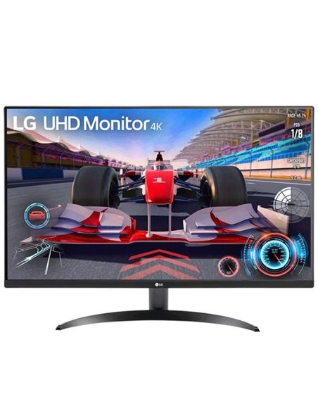 Monitor profesional lg ultrafine 32ur550-b 31.5'/ 4k/ multimedia/ regulable en altura/ negro