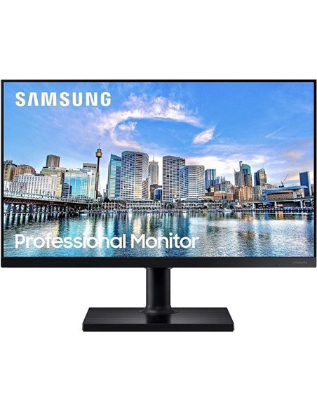 Monitor profesional samsung lf27t450fqr 27'/ full hd/ regulable en altura/ negro