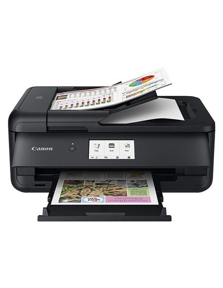 Multifunción a3 canon pixma ts9550a wifi/ dúplex/ negra