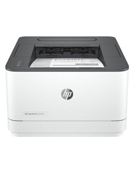 Impresora láser monocromo hp laserjet pro 3002dn/ dúplex/ blanca