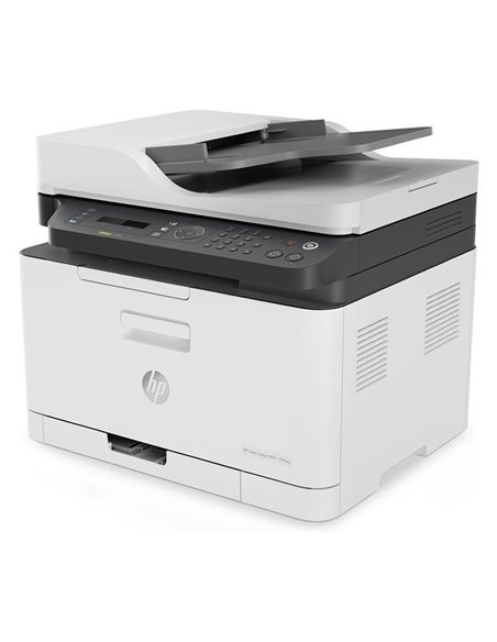 Multifunción láser color hp 179fnw wifi/ fax/ adf/ blanca