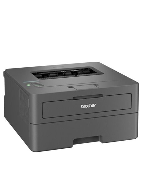 Impresora láser monocromo brother hl-l2400dwe wifi/ dúplex/ negra