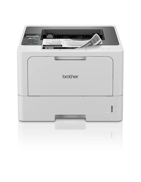 Impresora láser monocromo brother hl-l5210dw wifi/ dúplex/ blanca