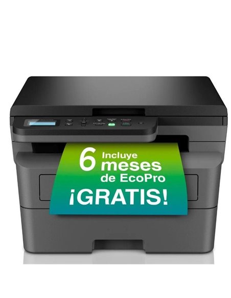 Multifunción láser monocromo brother dcp-l2627dwe wifi/ dúplex/ negra