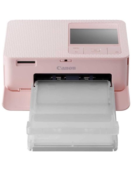Impresora fotográfica canon selphy cp1500 wifi/ rosa
