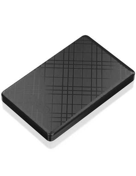 Caja externa para disco duro de 2.5' aisens ase-2522b/ usb 3.1