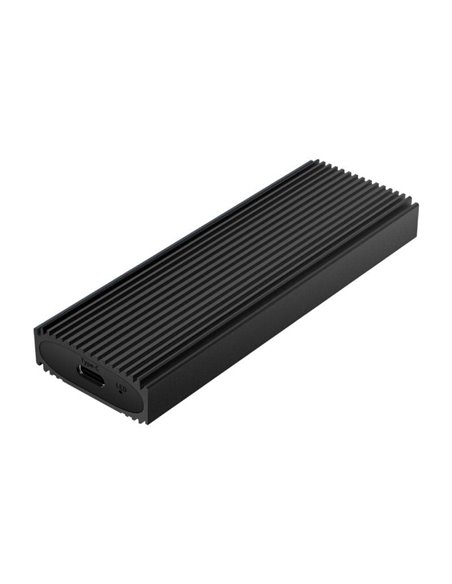 Caja externa para disco ssd m.2 nvme aisens asm2-022b/ usb 3.2/ sin tornillos