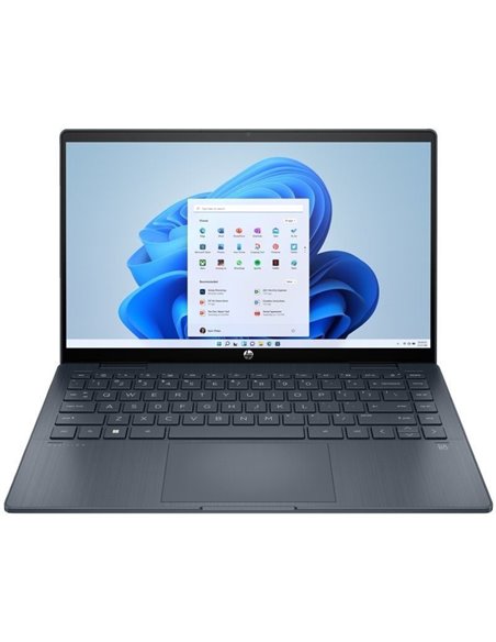 Portátil convertible hp pavilion x360 14-ek2010ns intel core i7-150u/ 16gb/ 1tb ssd/ 14' táctil/ win11
