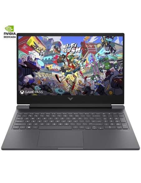 Portátil gaming hp victus 16-r1041ns intel core i7-14650hx/ 32gb/ 1tb ssd/ geforce rtx 4070/ 16.1'/ sin sistema operativo