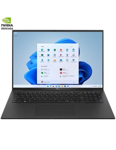 Portátil lg gram 17z90r-e.ad78b intel core i7-1360p/ 32gb/ 1tb ssd/ geforce rtx 3050/ 17'/ win11