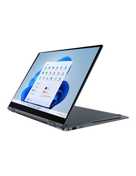 Portátil convertible samsung galaxy book4 360 intel core 7-150u/ 16gb/ 512gb ssd/ 15.6' táctil/ win11 pro