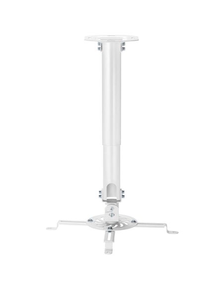 Soporte de techo para proyector aisens cp04tsre-133/ inclinable-extensible-giratorio/ hasta 13.5kg