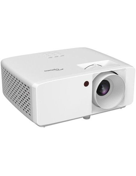 Proyector láser optoma zw335e/ 3600 lúmenes/ wxga/ hdmi/ blanco