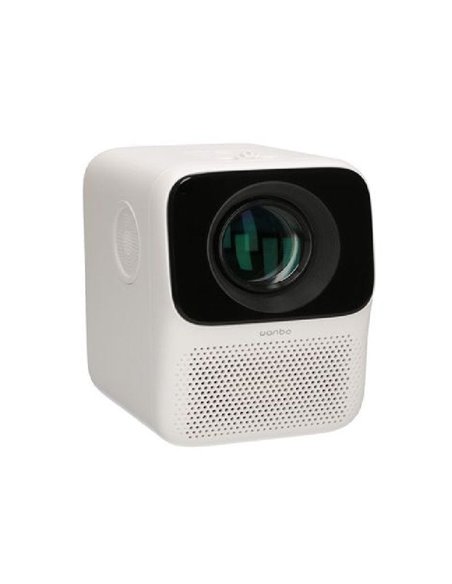 Proyector portátil wanbo t2 free/ 150 lúmenes/ hd/ hdmi/ blanco