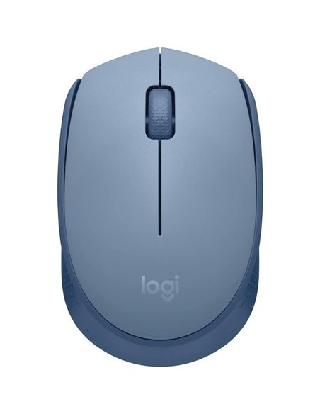 Ratón inalámbrico logitech m171/ hasta 1000 dpi/ gris azulado
