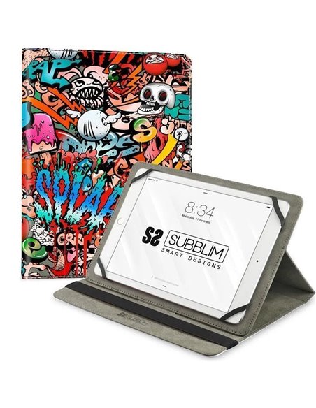 Funda subblim trendy graffiti para tablets de 10.1'-11'