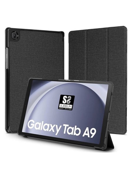 Funda subblim shock case para tablets samsung galaxy tab a9 x115/ negra