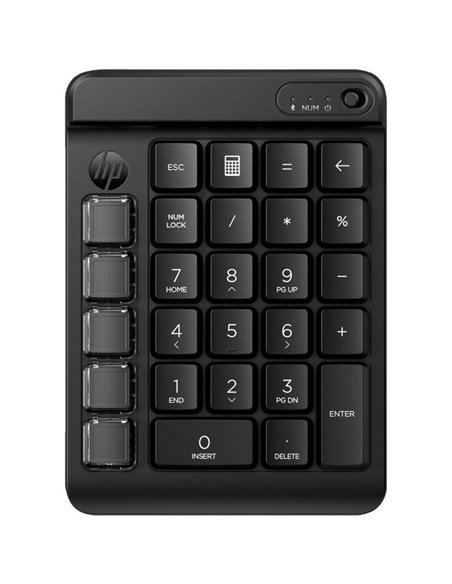 Teclado numérico inalámbrico hp 435 programable/ negro