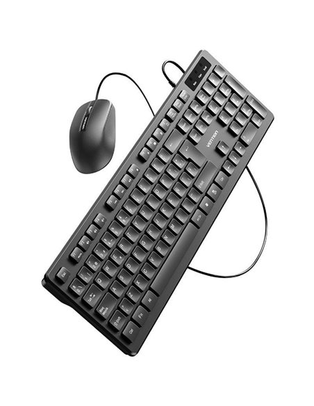 Teclado y ratón vention combo ktcb0-es/ negro