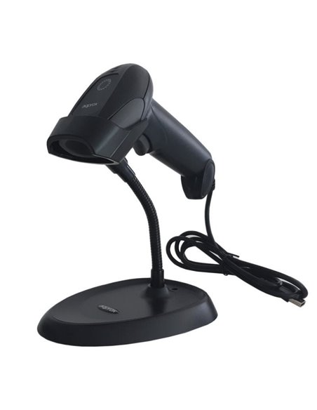 Lector de código de barras 1d approx appls11as/ usb/ incluye soporte