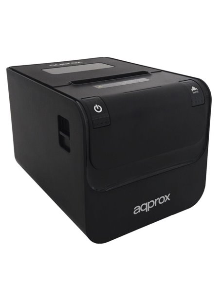 Impresora de tickets approx apppos80usb+wifi/ térmica/ ancho papel 80 y 58mm/ usb-wifi-rj11/ negra
