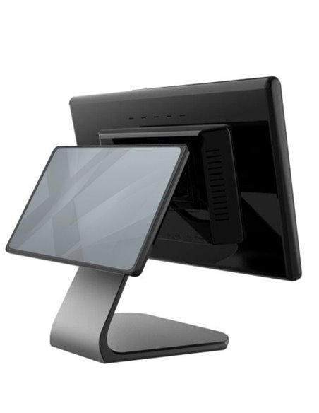 Tpv approx apptpv05+vfdg8-256 intel celeron j4125/ 8gb/ 256gb ssd/ 15.6' táctil + 10.1'/ wifi