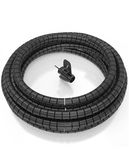 Organizador de cables en espiral aisens a151-0900/ 6m