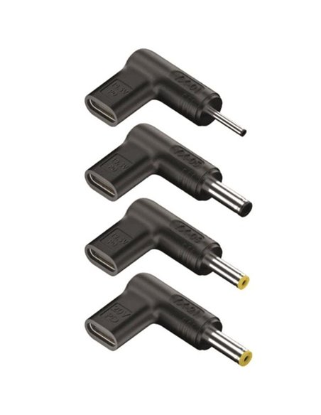 Pack 4 clavijas para portátil acer ngs bud-ac/ dc - usb tipo-c