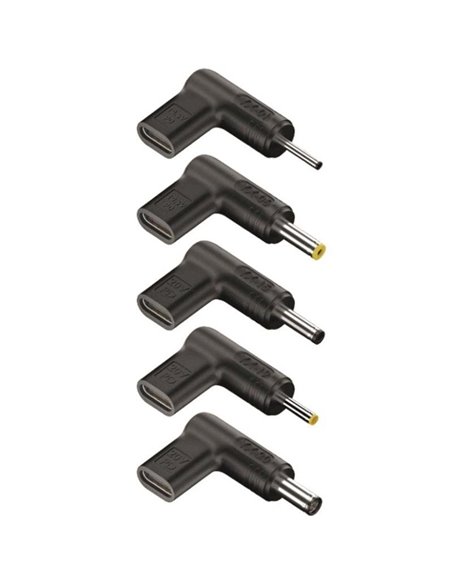 Pack 5 clavijas para portátil asus ngs bud-as/ dc - usb tipo-c