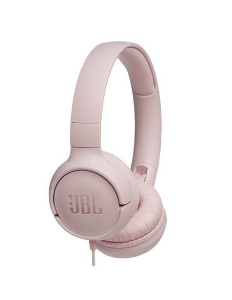 Auriculares jbl tune 500/ con micrófono/ jack 3.5/ rosas