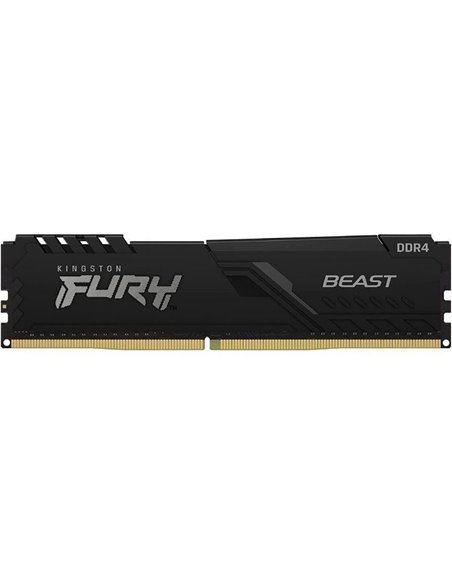 Memoria ram kingston fury beast 8gb/ ddr4/ 3200mhz/ 1.35v/ cl16/ dimm