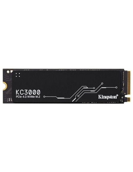 Disco ssd kingston kc3000 4tb/ m.2 2280 pcie 4.0/ con difusor de calor/ full capacity