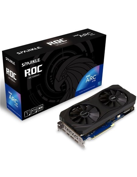 Tarjeta gráfica sparkle intel arc a750 roc oc/ 8gb gddr6