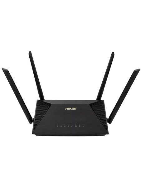Router inalámbrico asus rt-ax53u/ wifi 6/ 1800mbps/ 2.4ghz 5ghz/ 4 antenas/ wifi 802.11ax/ac/n/a/ - n/b/g
